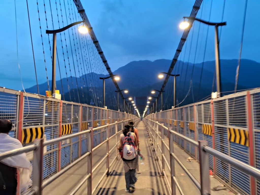 An Image of the Janki Setu in Hrishikesh
